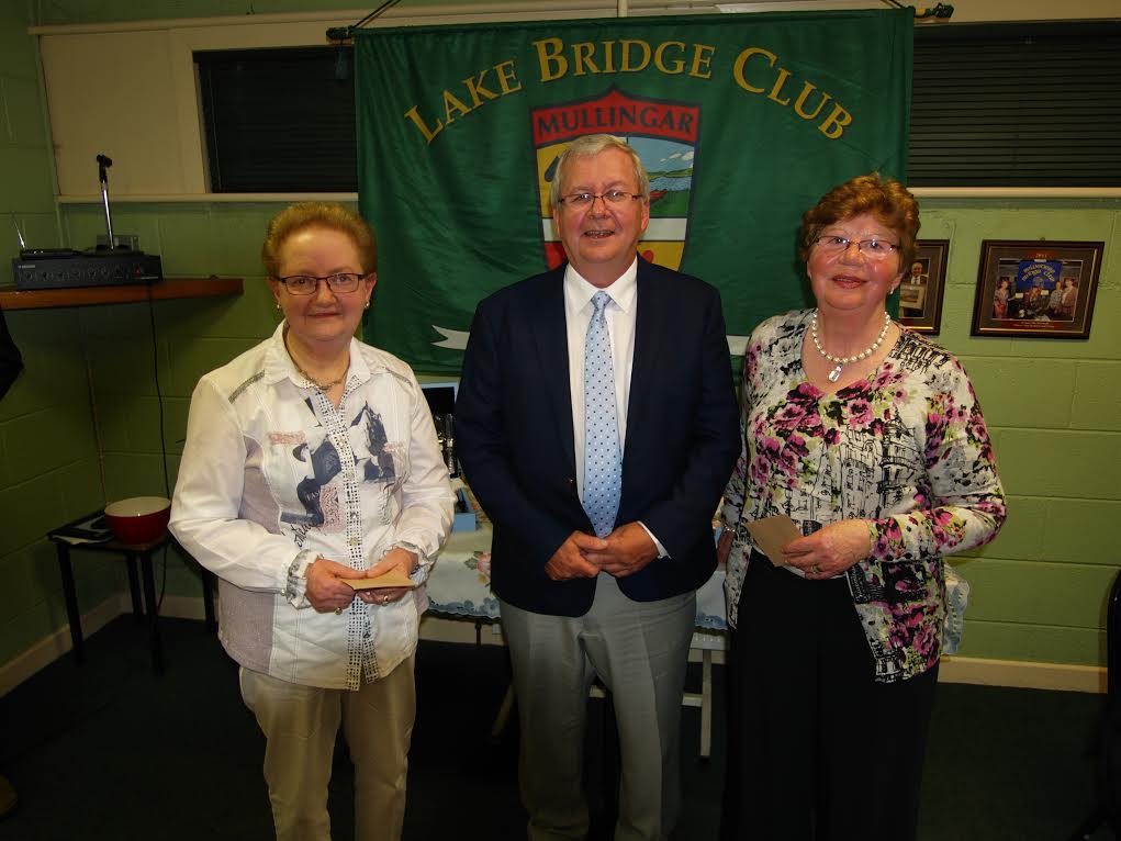 1st Session Winners - Mary Maxwell and Teresa Frayne
